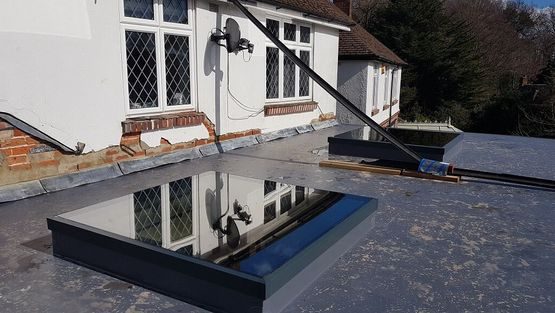 Flat Glass Roof Lantern Southmpton