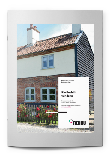 Rio Flush Fit Windows by Rehau Cover
