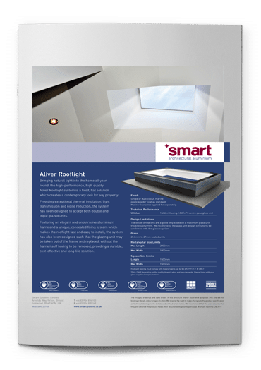 Flat roof lights Brochure cover